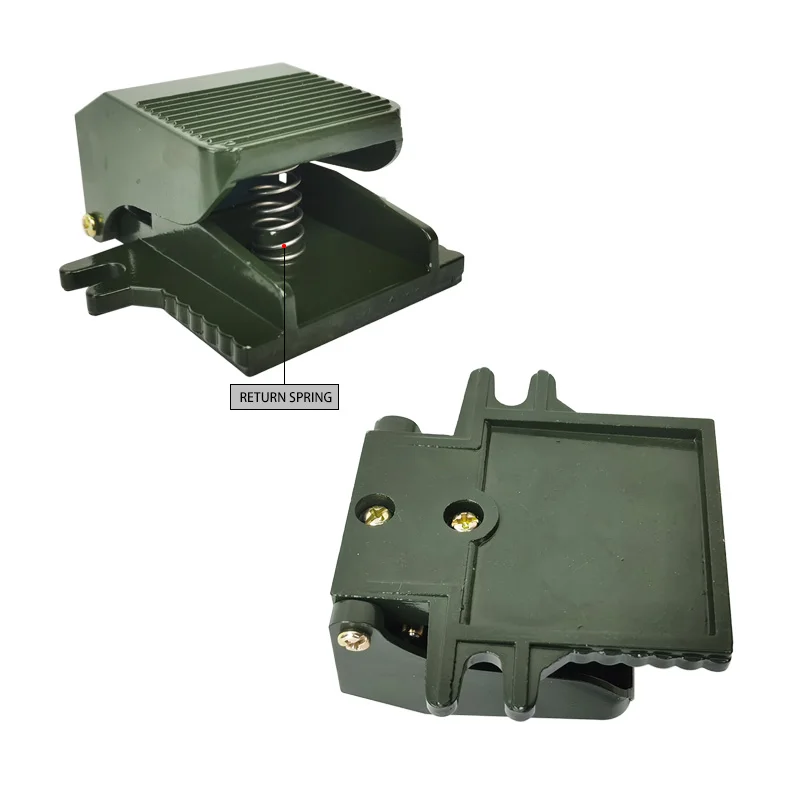 FV-02 Aluminum Alloy 1/4"BSP Threaded Air Pneumatic Pedal Valve pneumatic pedal valve Foot Switch 2 Way 2 Position