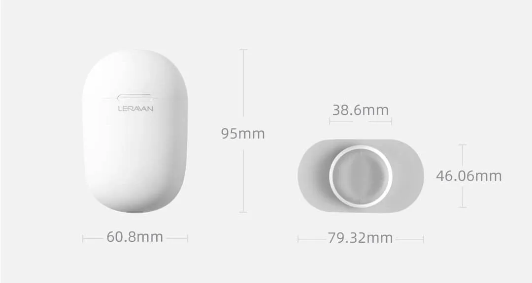 Gadgetoo Youpin Lf Leravan Magic Massage Stickers With Charging Case Tens Pulse