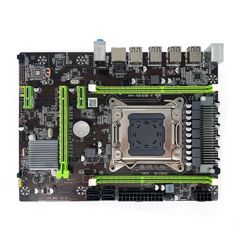 Материнская плата N58E X79 Pro 4xSATA с поддержкой чипсета Core Series LGA 2011 DDR3 процессор для