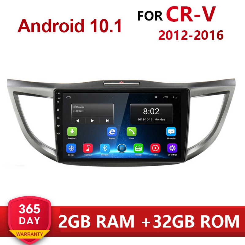 10 1 &quotAndroid автомобильный мультимедийный плеер GPS для HONDA CRV 2012 2013 2014-2016 аудио