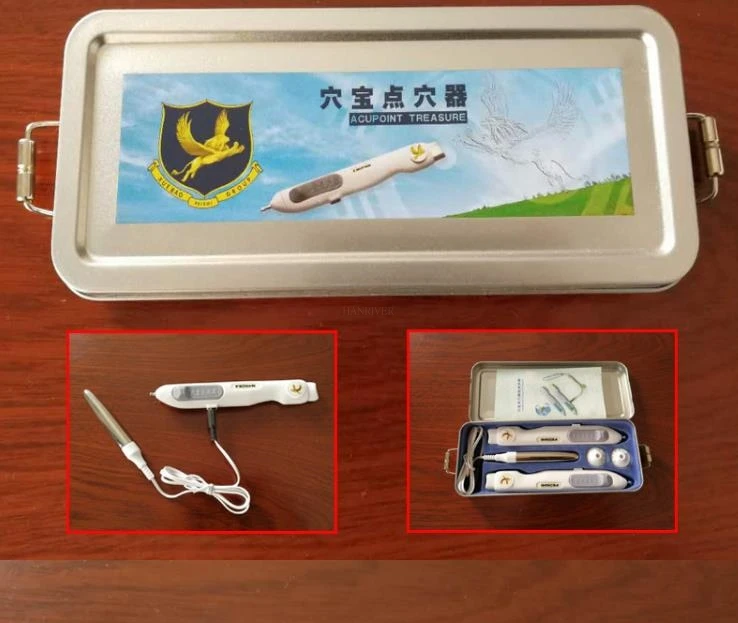 Aparato de acupuntura meridiano, Pluma de terapia magnética, palo