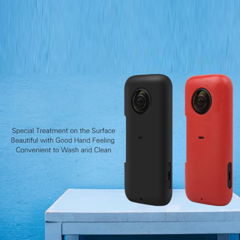 Силиконовый чехол водонепроницаемый защитный чехол совместимый для Insta360 One X аксессуары ING-SHIPPING