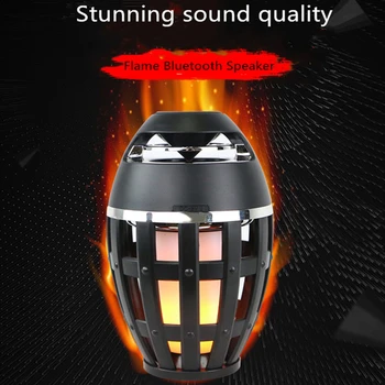 

2020 Newest Mini Plastic Portable Outdoor Mini Lamp Shape Wireless Speaker Bluetooth Subwoofer Support TF Card for Smart Phone