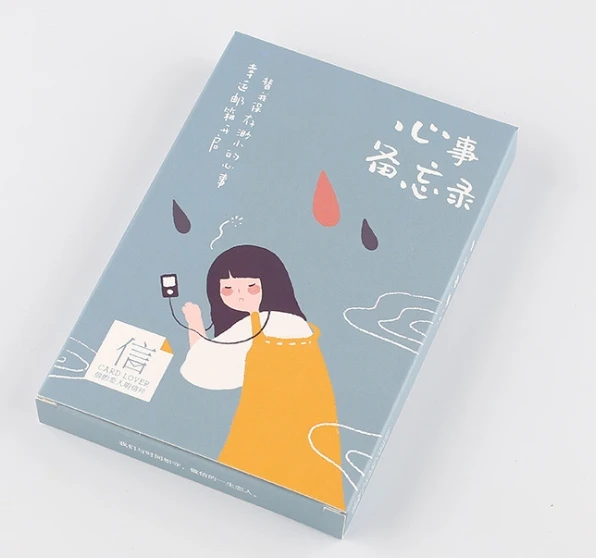 

P86- Record mood paper postcard(1pack=30pieces)