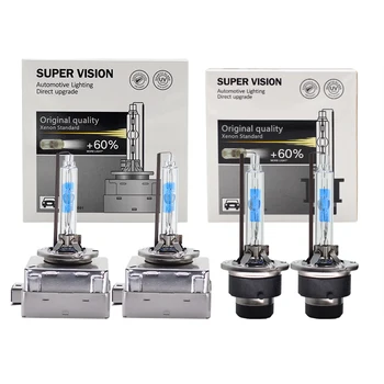 

2PCS OEM Quality 35W 55W D1S D2S D3S D4S Car Xenon HID Lamp Bulbs 12V 5500K Metal Base With Coating Layer D1S D2S Auto Headlamp