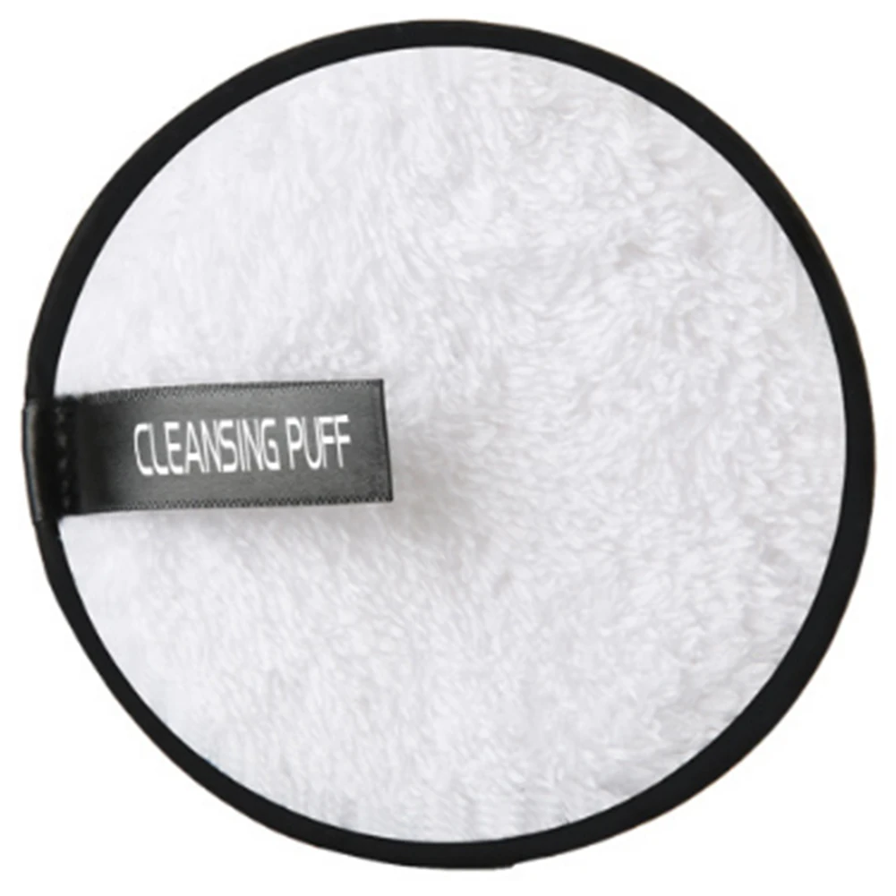 

1PC Soft Makeup Removing Puff Microfiber Skin Care Washing Puff Exfoliating Cosmetic Pad Facial Cleansing Sponge Makeup Remover