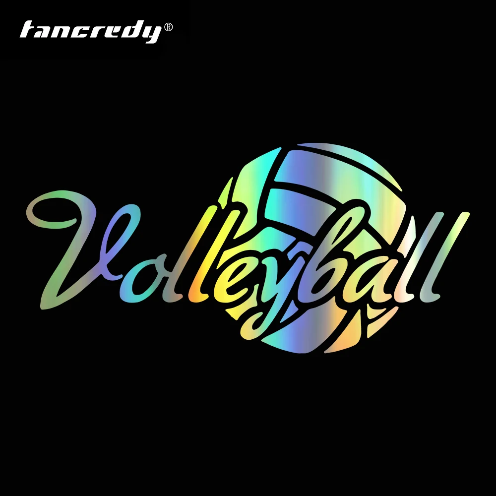 Car Styling Volleyball Car Sticker Window Wall Door Car Sticker Vinyl