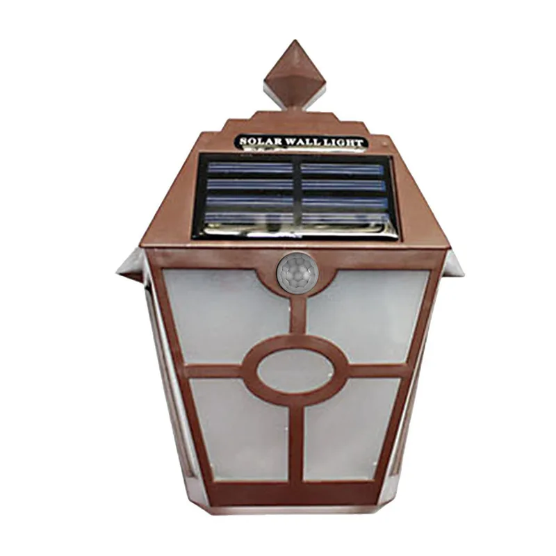 Новая Водонепроницаемая Индукционная настенная лампа на солнечной батарее