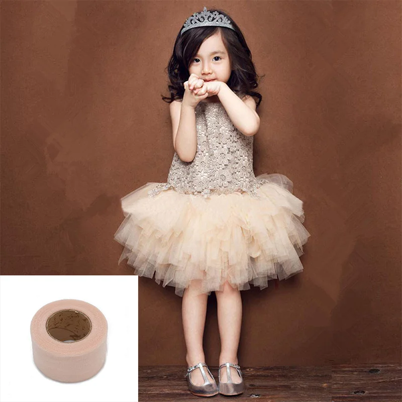 25 Yards 2 Inches 50 Colors Shiny Crystal Tulle Roll Organza Sheer Gauze For Girl Tutu Skirt Wedding Party Decor Sign In Table 8