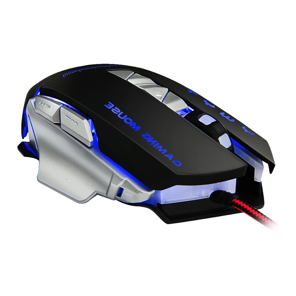 

Portable USB Wired Gaming Mouse 6 Buttons 3200DPI Optical Computer Mouse Gamer Mice for PC Laptop Notebook Gaming Mouse 2019