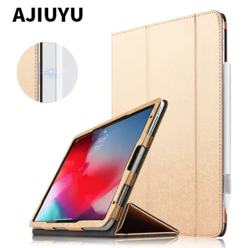 

AJIUYU For iPad Pro 11 2018 Case Protective Cover PU Protector Smart Case For new iPad pro 11 iPad 11" inch 2018 Tablet PC Case