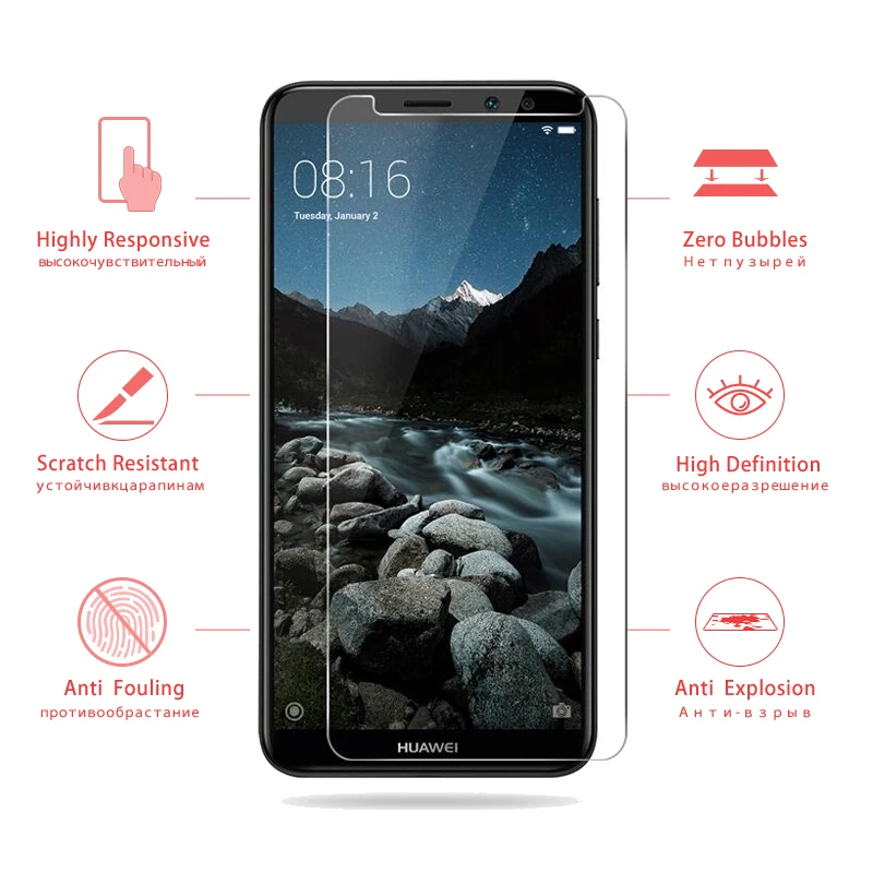 Защитное стекло для huawei mate 10 lite экранный протектор huavei hauwei матовый 10 lite светильник mate10lite закаленное стекло лист пленка