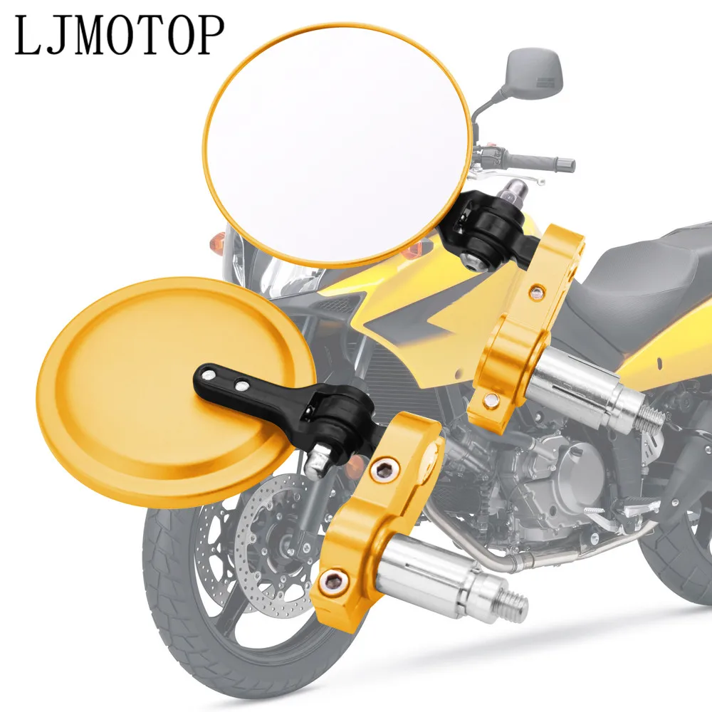 Новинка для DUCATI Monster M600 M620 M750 M900 скремблер 1100 7/" 22 мм Универсальные мотоциклетные зеркала заднего вида Ручка Бар Конец