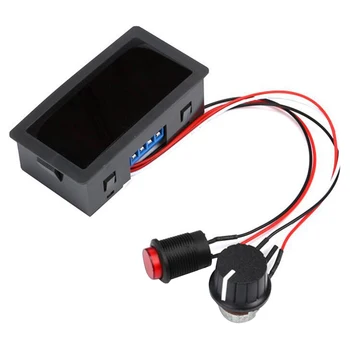 

Digital Display Motor Motor Controller DK-PWM DC Speed Controller 12V 24V Reverse Connection Overload Short Circuit Protection