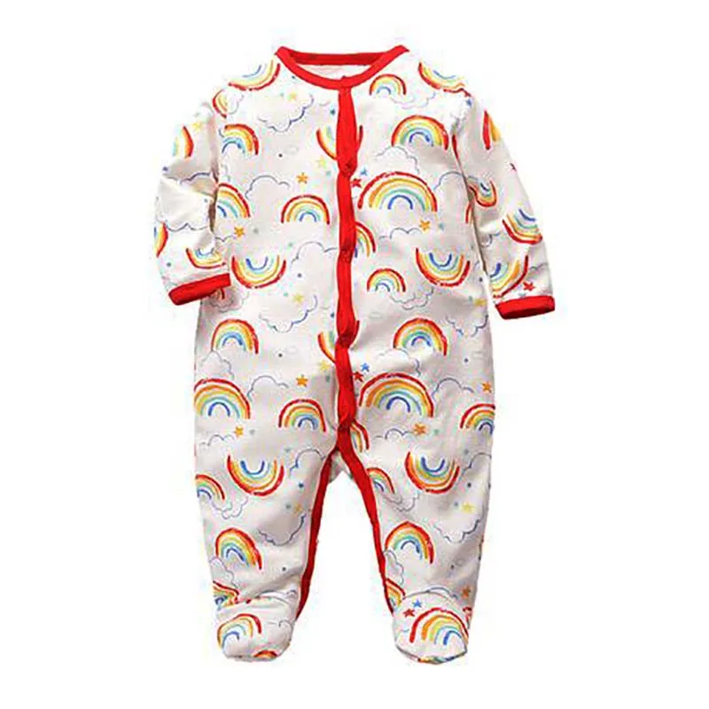 Детский комбинезон зимний с длинными рукавами для новорожденных маленький