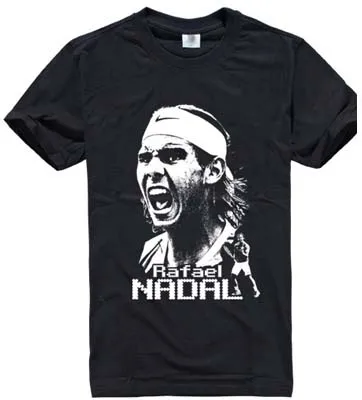 Новая мужская футболка Rafael Nadal Размер XS-3XL мужские футболки 0327-8
