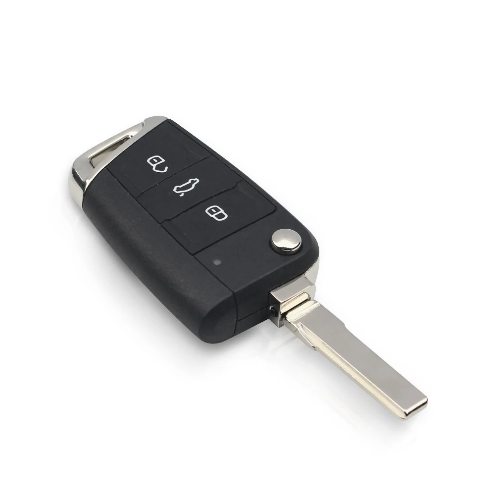 Умный пульт дистанционного управления Dandkey 434 МГц чип ID48 3 BT для VW Volkswagen Seat Golf 7 MK7