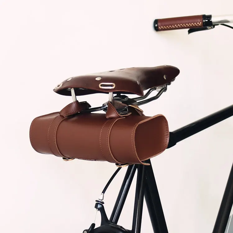 Велосипедные Сумки из искусственной кожи шток седла Рама сумка MTB горный велосипед складная дорожная велосипедная неподвижная передача велосипед портативная велосипедная сумка