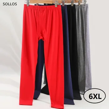 

winter leggings plus size mens underwear thermal pants men warm Men's trousers leggin long bottom underpants inner wear johns