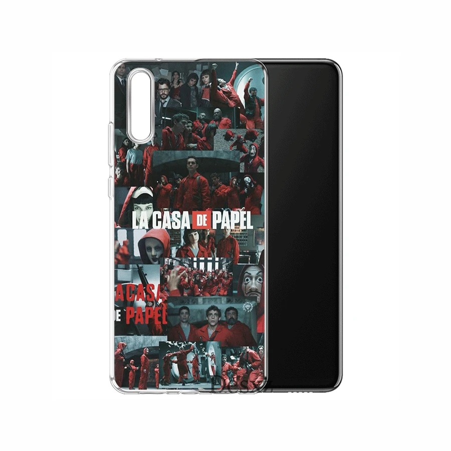 11 Чехол для телефона huawei Y6 Y7 Y9 mate 10 20 Pro Lite Nova 2i 3i 5i 2 3 4 Крышка ТВ серии деньги Heist дом бумаги оболочки ТПУ - Цвет: 11