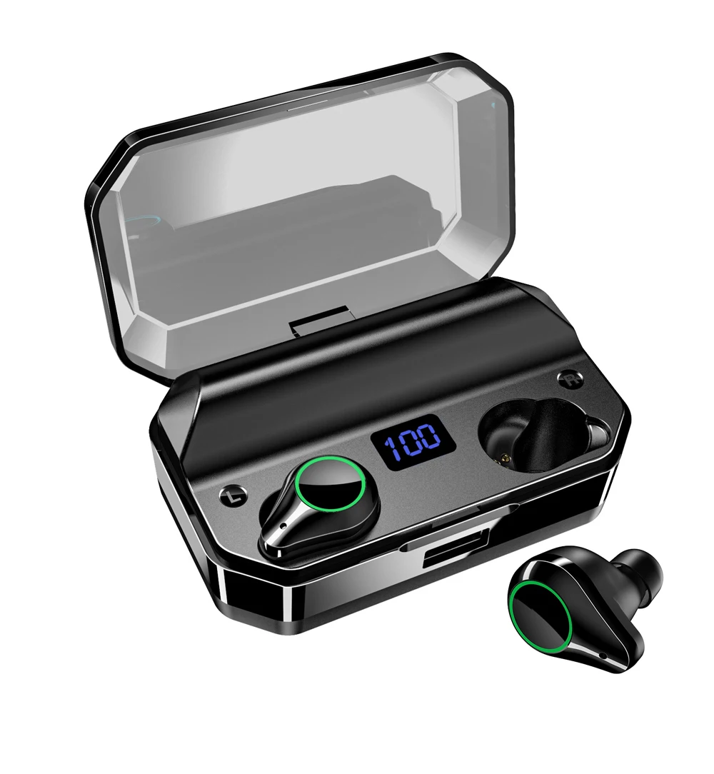 Fones de Ouvido Fone sem Fio Bluetooth à Prova Fones para Smartphone Power Bank Dtágua 9d Estéreo t9 Esporte pc Tws 7000 Mah Led 13 power bank fone sem fio bluetooth à