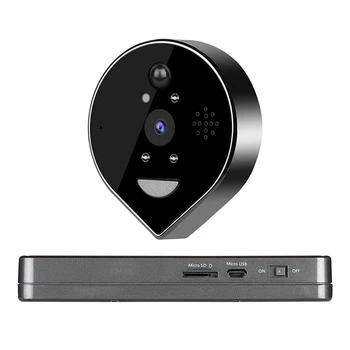 

LCD Screen Doorbell Wifi Wireless Camera Smart Video Intercom Detection