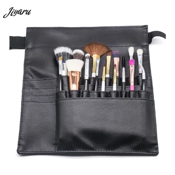 

Jiyaru Professional Cosmetic Brush Bag Women Makeup Brush Waist Bag Belt Strap Eyeshadow Storage Pocket Pouch Makeup Tools