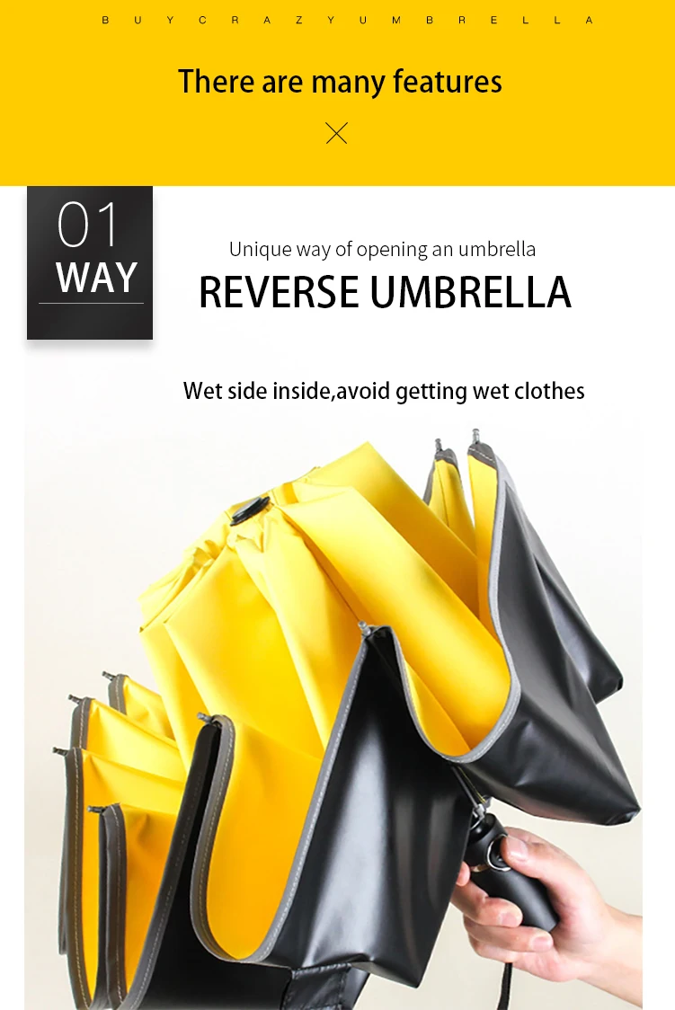 Только Jime, автоматический зонт с обратным ходом, ветрозащитный, высокое качество, зонты, складной, водонепроницаемый, складной зонтик с обратным ходом, дождевик