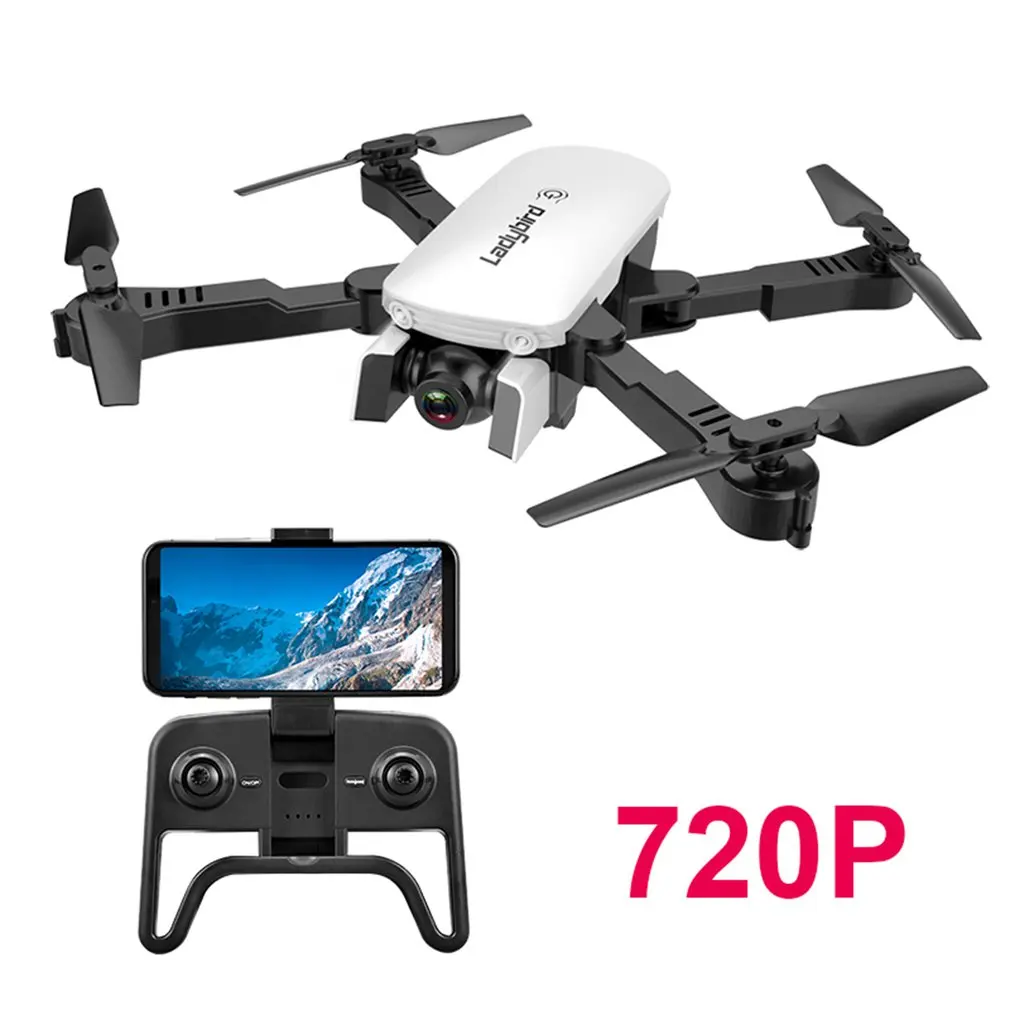 720P white R8 Радиоуправляемый Дрон 4K 1080P 720P Двойная камера WiFi оптический поток в реальном времени воздушная видео Радиоуправляемый квадрокоптер авиационная камера с 3 батареями - Цвет: 720P white