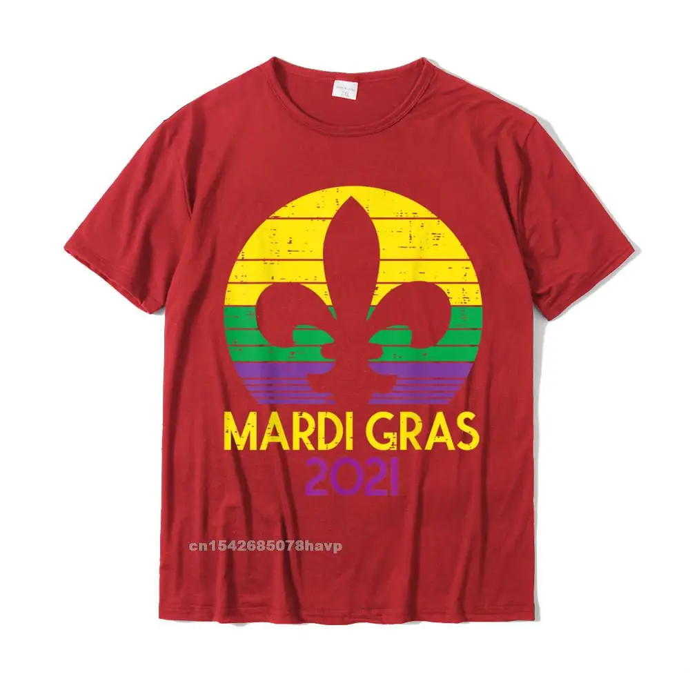 Tops Shirt Design VALENTINE DAY Funky Design Short Sleeve 100% Cotton O Neck Men T Shirts Design Tops Shirt Drop Shipping Mardi Gras 2021 Jester Hat Sunset Retro Carnival Party Gift T-Shirt__18940. red