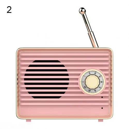 Pink 2 3 размера беспроводная Bluetooth 4,0 колонка настольная умная колонка креативная-мини уличная Удобная Подарочная колонка - Цвет: Pink 2