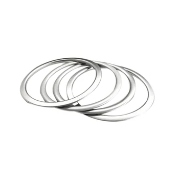 

For Nissan Qashqai J11 2014 - 2018 Chrome Car Speaker Ring Shape Sticker Interior Frame Speaker Cover Auto Parts