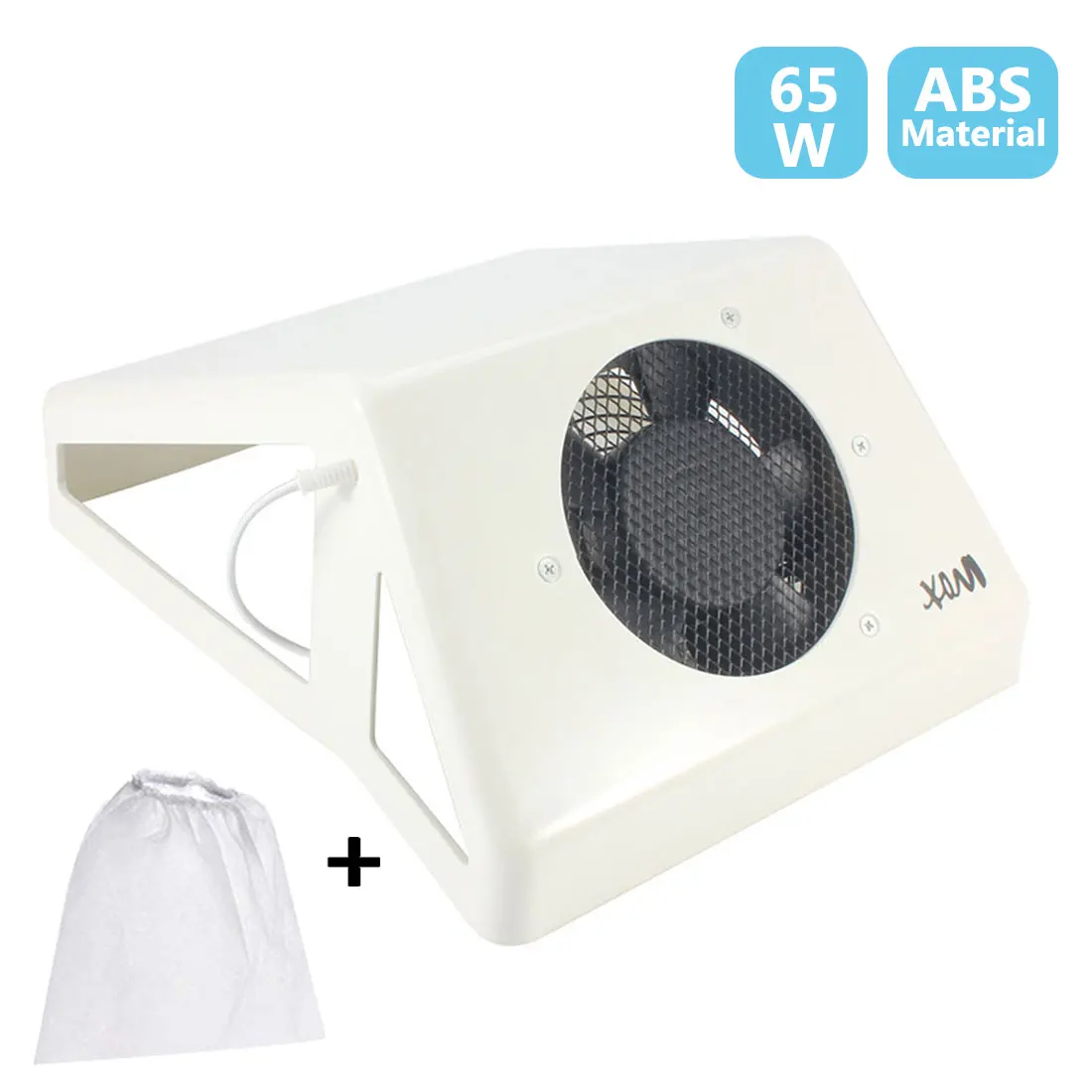 

New Arrival 1pc 65W Strong Adjustable Speed Collector For Nail Dust Fan Vacuum Cleaner Nail Art Equipment Tool