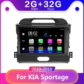 

9 inch 2din Android 9.1 Autoradio Head Unit For 2010 2011 2012 2013 2014 2015 KIA Sportage Audio Radio Car GPS Multimedia Playe