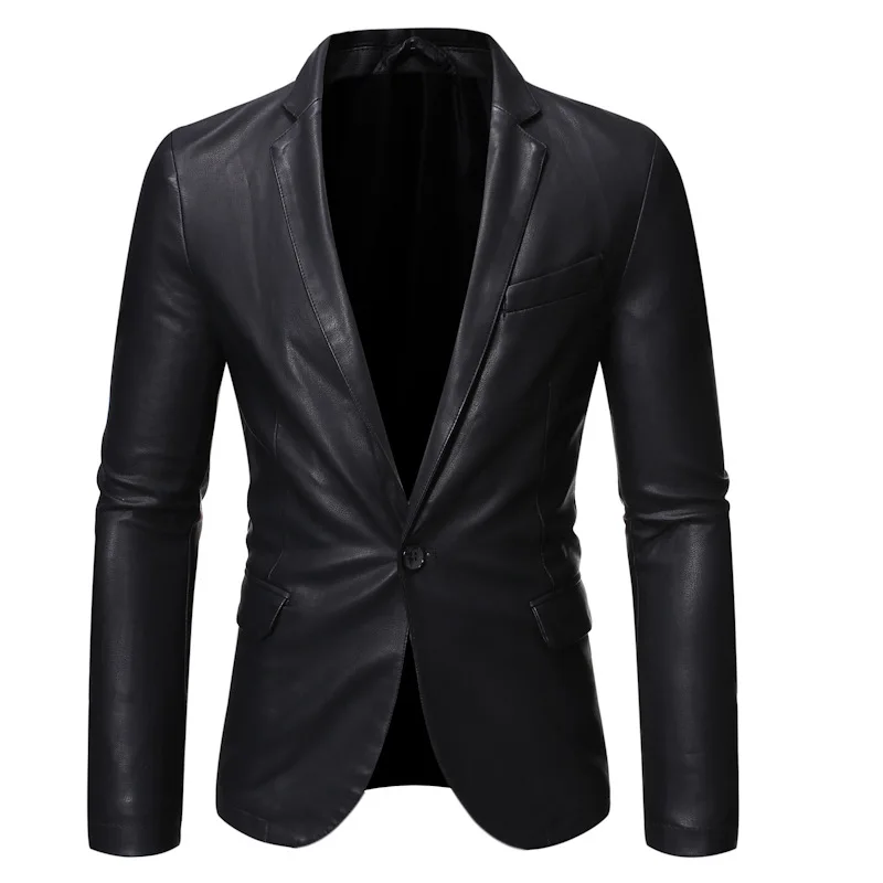 AliExpress мужская одежда локомотивное кожаное пальто мотоциклетная кожаная куртка Красивый костюм кожаное пальто Jk46