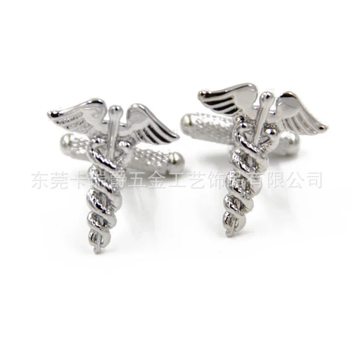 

New Style Cute Angel Modeling Cufflinks Sleeve Nail Creative Premium Cufflinks for Men And Women
