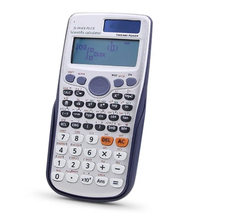 FX-991ES-PLUS научный калькулятор функция для школьного офиса два способа питания