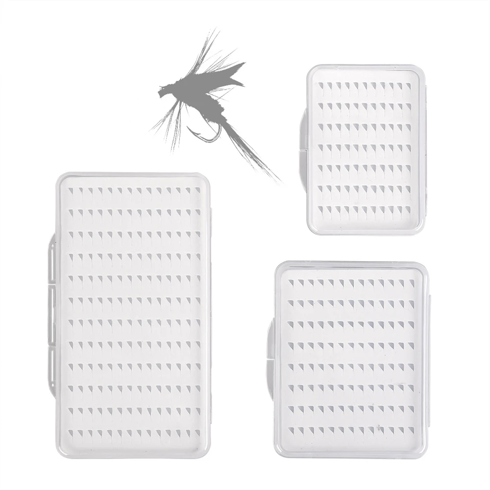 Коробка с крючком для нахлыстов 3 размера нахлыстовая коробка рыболовных крючков