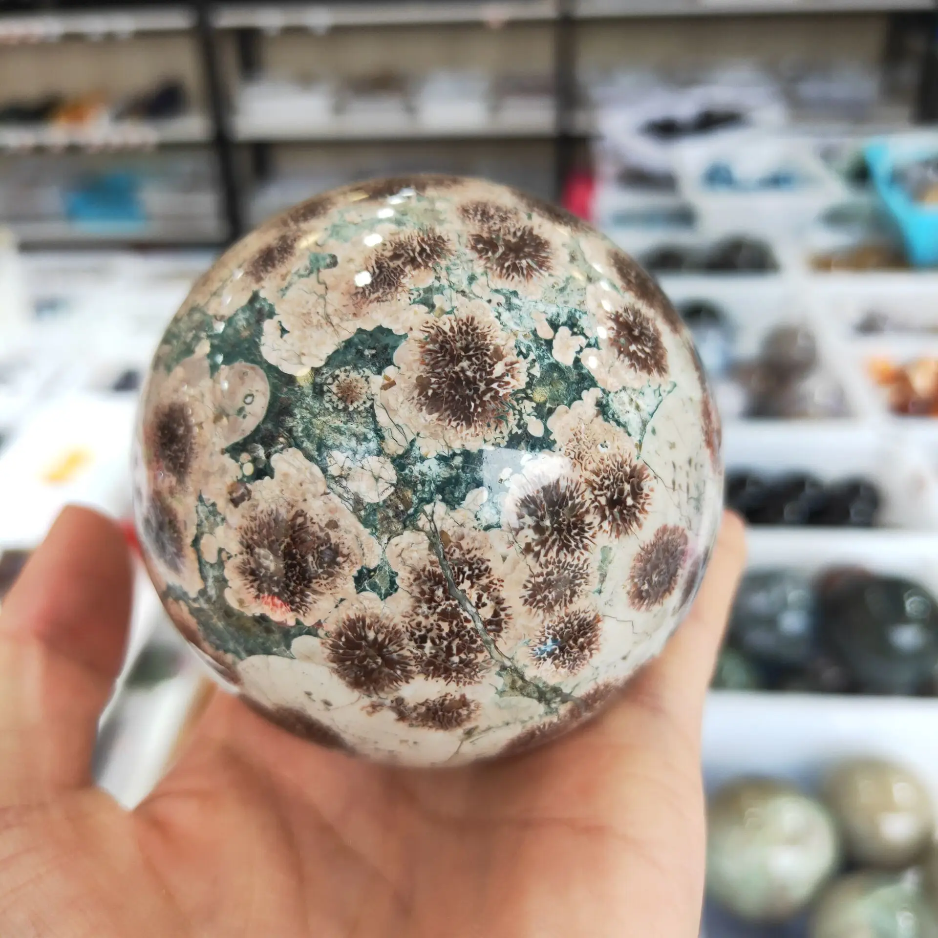 

Редкий Натуральный зеленый цветок вишни, агат, кристалл, кварц, энергетический лечебный драгоценный камень, подарок, украшение для дома