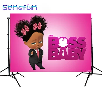 

Sxy1726 Africa Girl Baby Boss Birthday Custom Photo Studio Backgrounds Backdrops Photophone Banner Vinyl 220x150cm