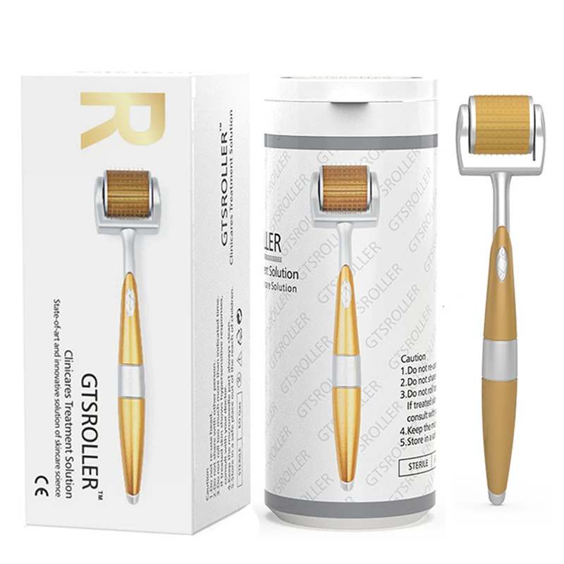 DR Derma Roller Titanium Tips 0.3mm 0.25mm 0.2mm Mesoroller for Body Face Treatment Micro Needle Mezoroller Dermaroller | Красота и