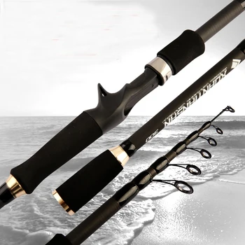 

2019 Telescopic Road Sub-Rod Carbon Fishing Rod 1.8-3M Ultralight Spinning/Casting Fishing Rod Short-Joint Travel Fishing rod