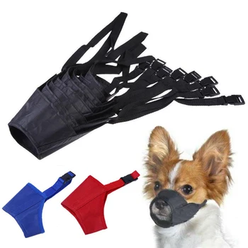 

Adjustable Dog Muzzle Small Large Dog Mouth Muzzle Anti Bark Bite Comfortable Anti-Bite Cover For Pet Dogs Supplies