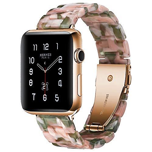Strap For Apple watch band 44mm 40mm 42mm 38mm 45mm 41mm stainless steel buckle Watchband bracelet iwatch serie se 6 4 3 7