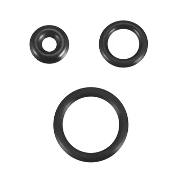 

uxcell O-Rings Nitrile Rubber 2mm Seal Rings Sealing Gaskets to Petroleum Oils Greases Hydraulic Fluids Alcohol Black