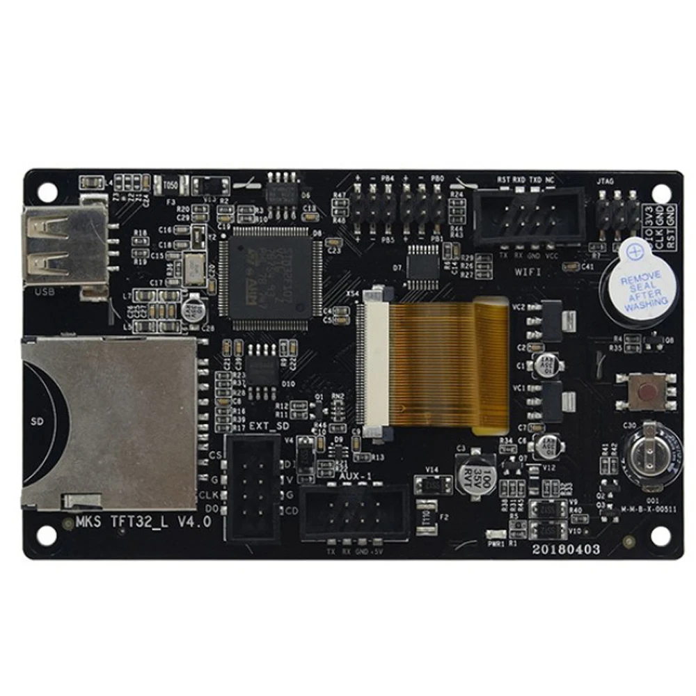 3D принтер материнская плата MKS GEN V1.4 с MKS TFT32 дисплей 4988 драйвер концевой переключатель