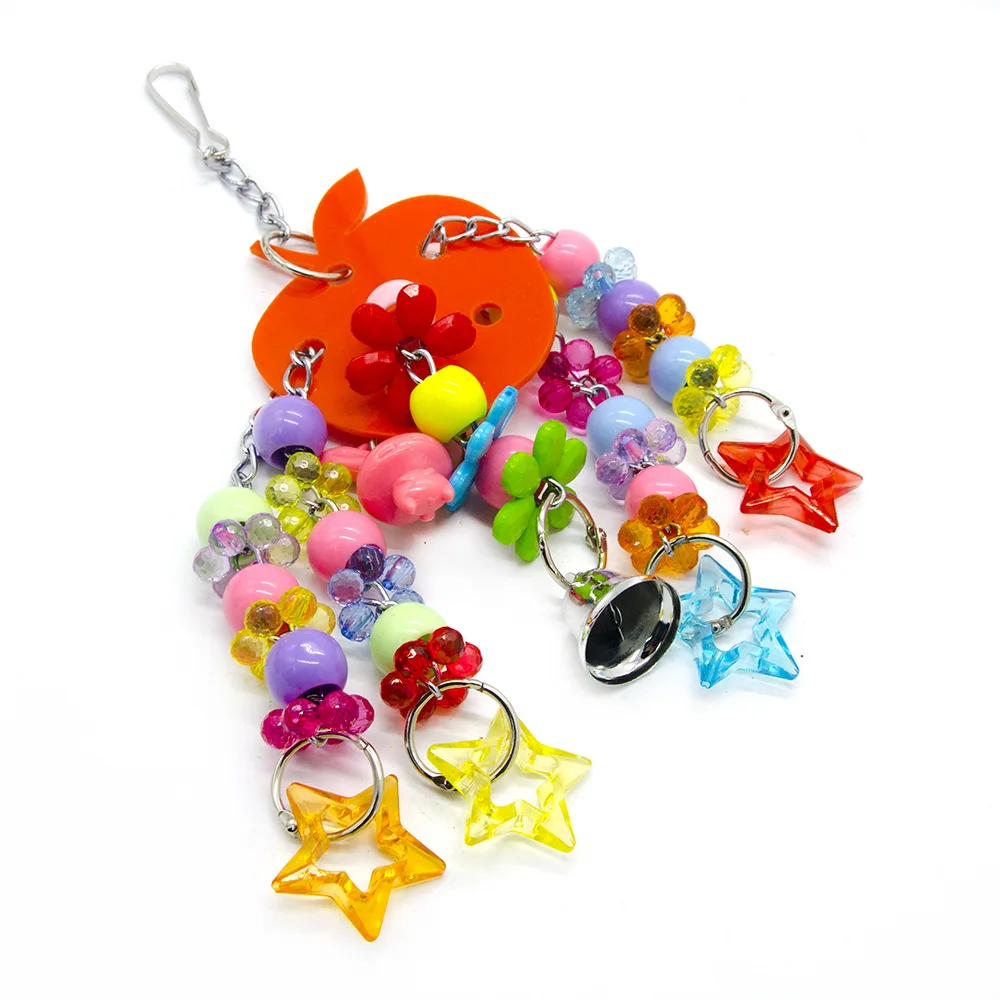 Niao yong pin игрушка для маленьких домашних животных игрушечные попугаи акриловые колокольчики игрушки Joom Amazon ebay