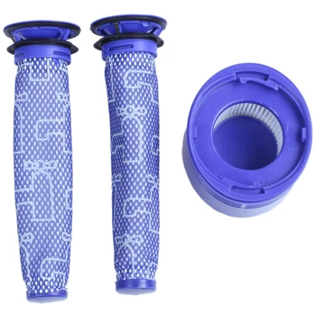 

3 Pack Pre and Post Motor Filter Replacement for Dyson V8 and V7 Cordless Vacuum Filter Bundle, Family Pack for your Dyson Vacuu