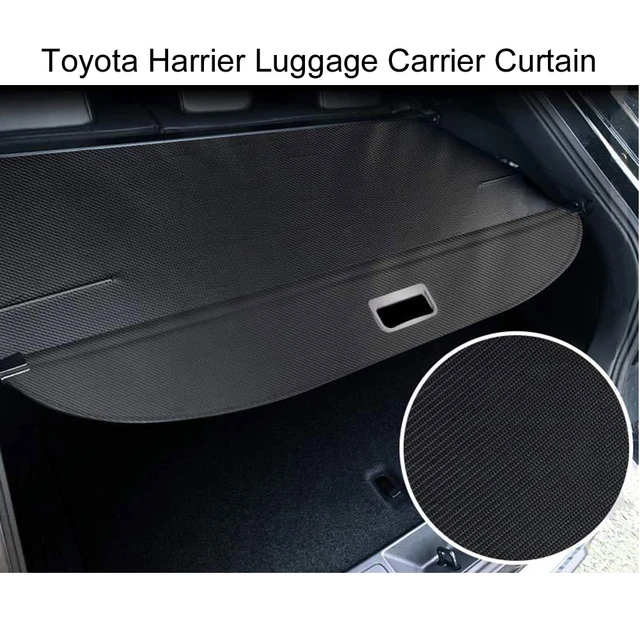 Couverture de cargaison intérieure de voiture, couverture de coffre, rideau  d'Electrolux de bagages, couverture de cargaison rétractable noire, adaptée  pour Toyota Harrier 2020-2021 - AliExpress