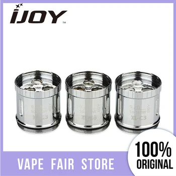 

Original 3pcs IJOY Limitless XL Light-up Coil XL-C3 Light-up Chip Coil 0.2ohm & XL-C4 Chip Coil 0.15ohm for Limitless XL Tank